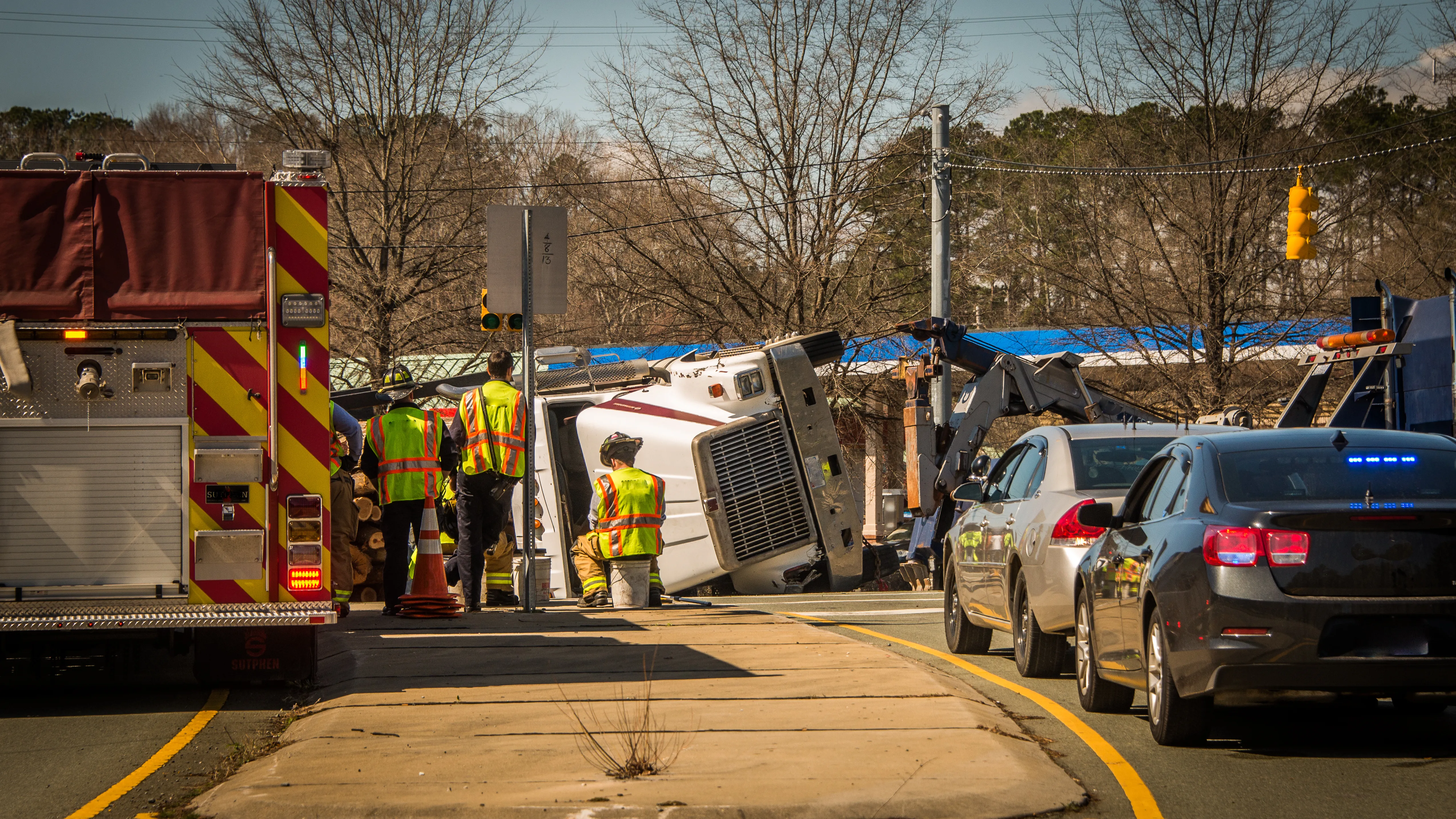 Truck accident